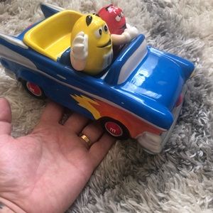 M&M’S hot rod candy dish